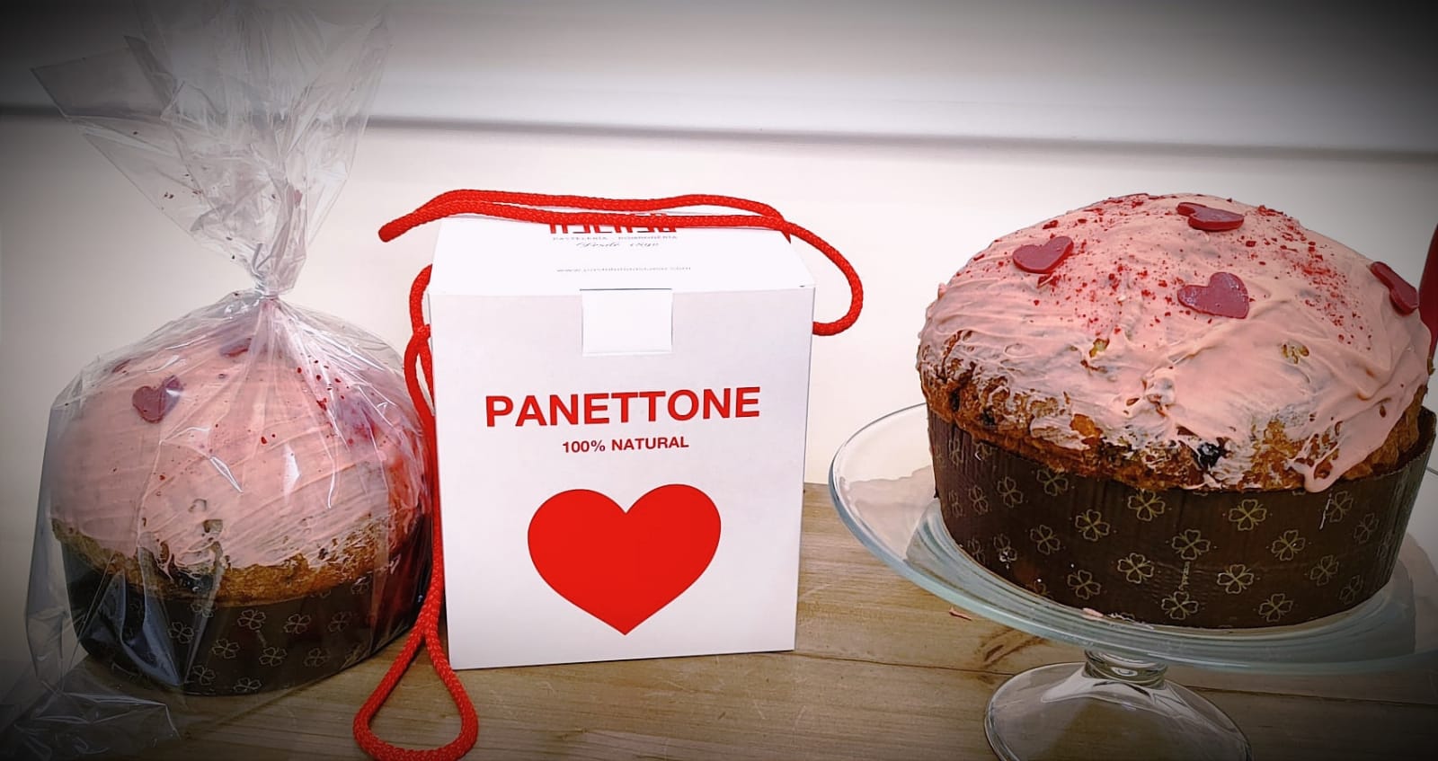 nuevo packaging panettone de fresa