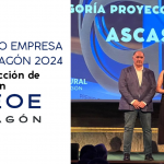 Ascaso recibe el Premio Empresa de Aragón 2024 en la categoría “Proyección de Aragón”