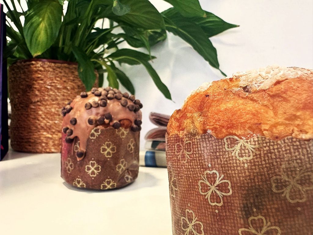 Foto artística mini panettones