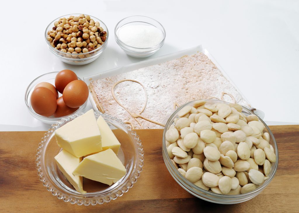 Ingredientes del Pastel Ruso de Ascaso.
